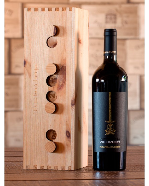Sottosopra Vino Rosso, Lamezia Rosso Doc Riserva, Varietà: Magliocco - Greco Nero - Nerello