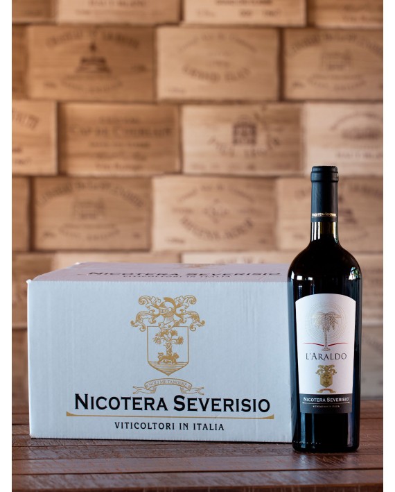 L'Araldo Vino Rosso, Indicazione Geografica Tipica Calabria, Varietà: Magliocco – Greco Nero - Calabrese